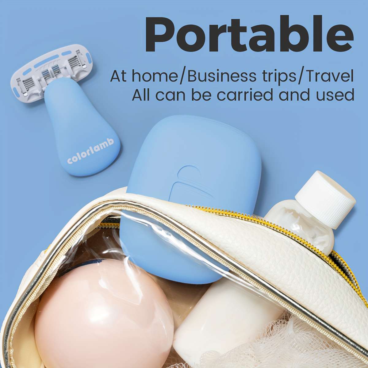 Women's Portable 5 Blade Travel Shaver