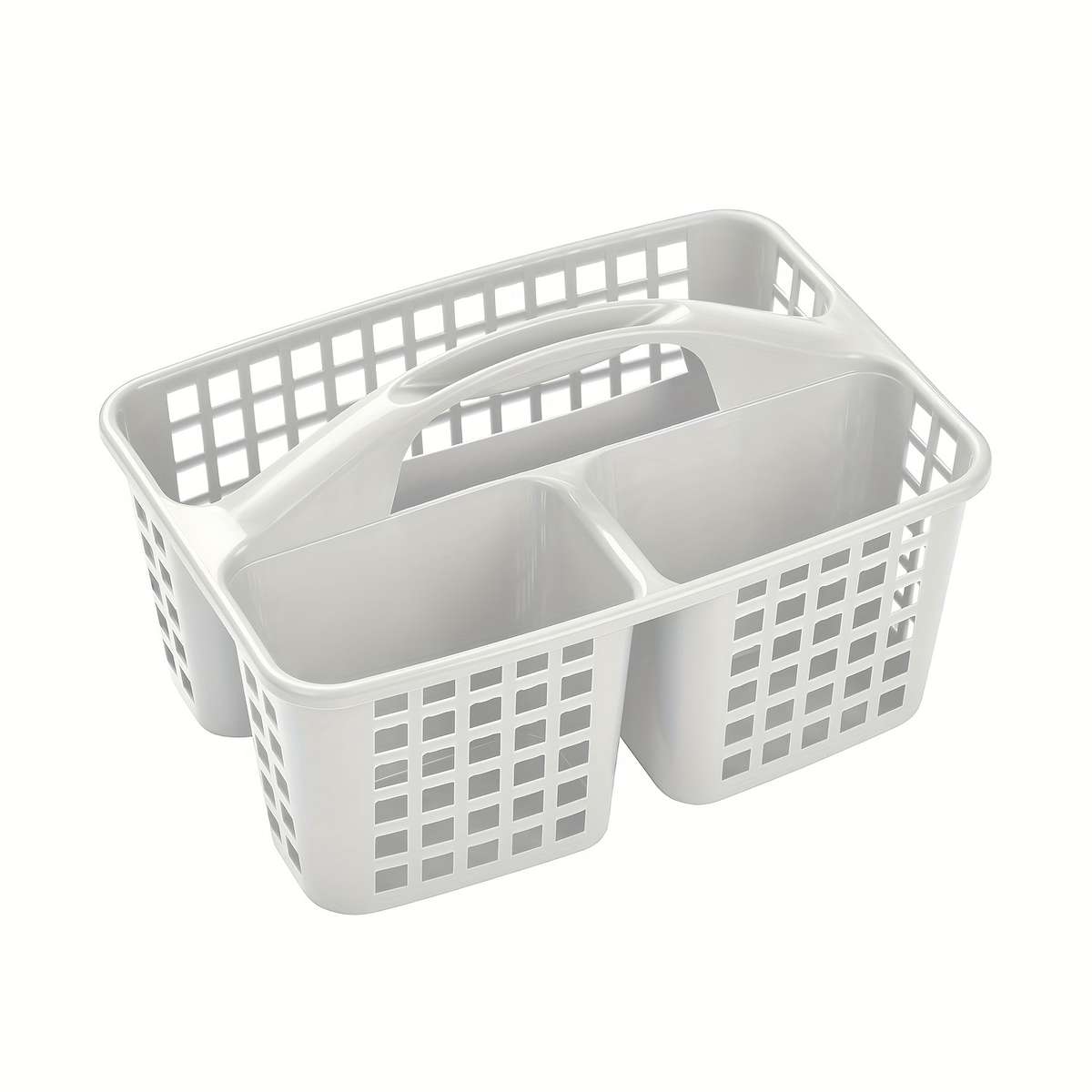 2-Piece Portable Print Basket - Durable Plastic