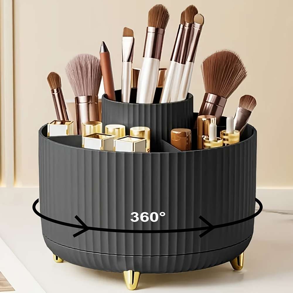 360 Rotating Desktop Organizer - 5 Slot Pen Holder