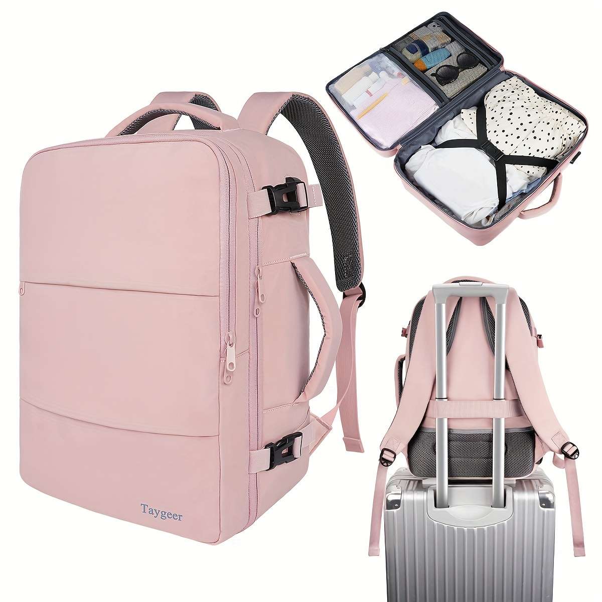Airline Approved Travel Backpack With Usb Charging