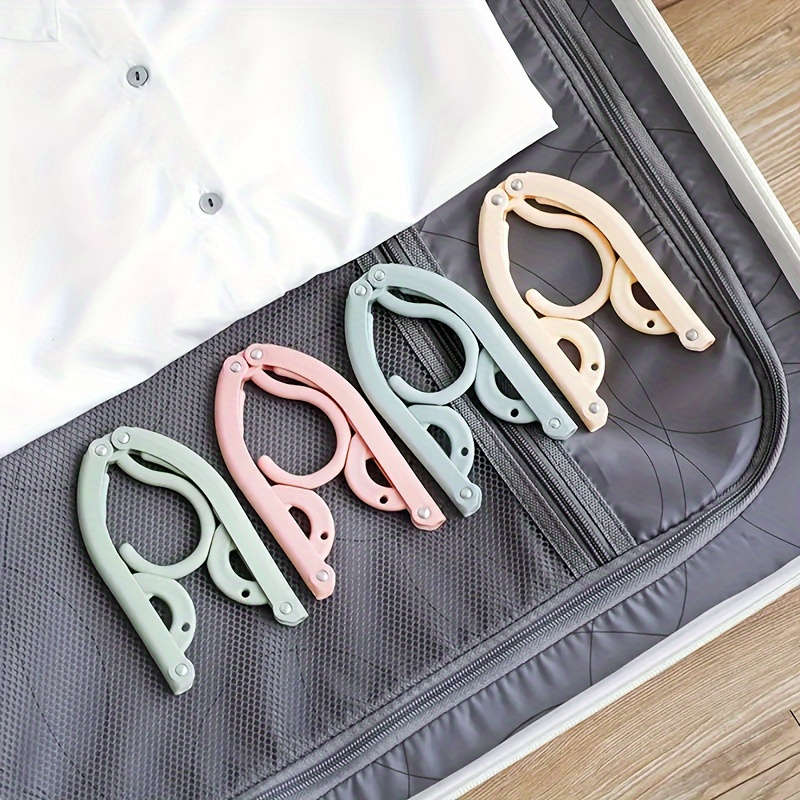 10 Pieces Portable Folding Travel Hangers