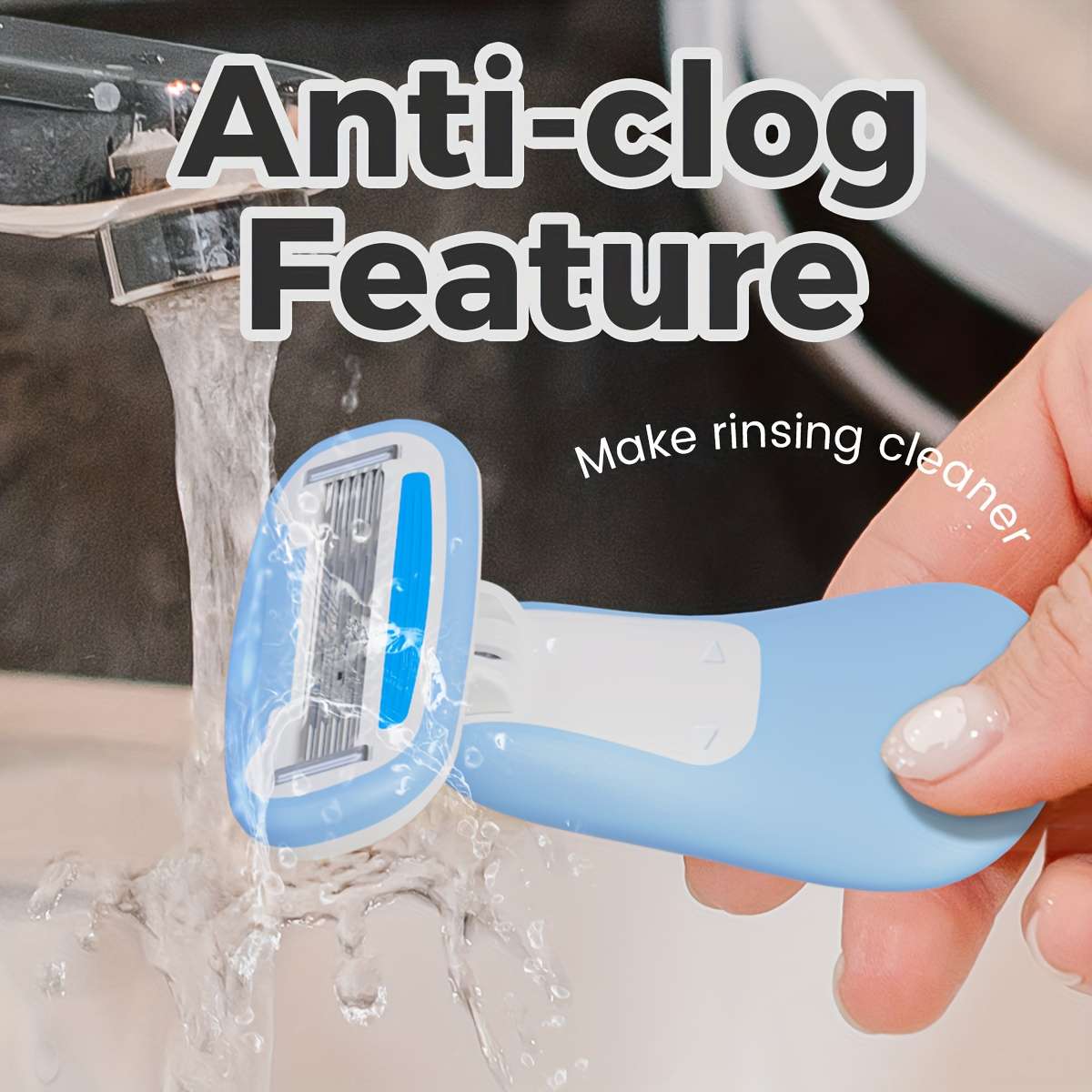 Women's Portable 5 Blade Travel Shaver