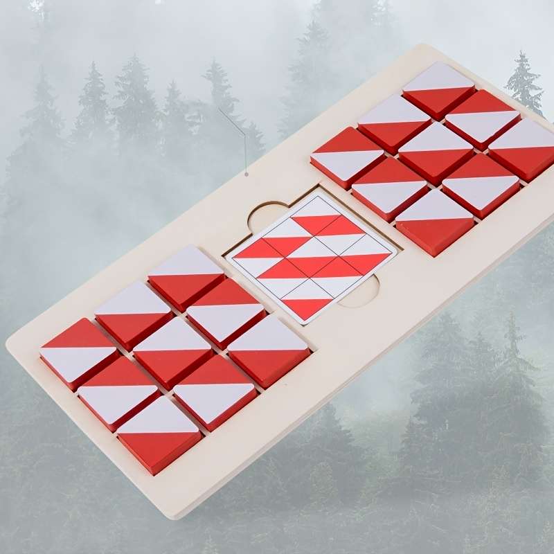 Two Player Wooden Battle Game Jigsaw Puzzle