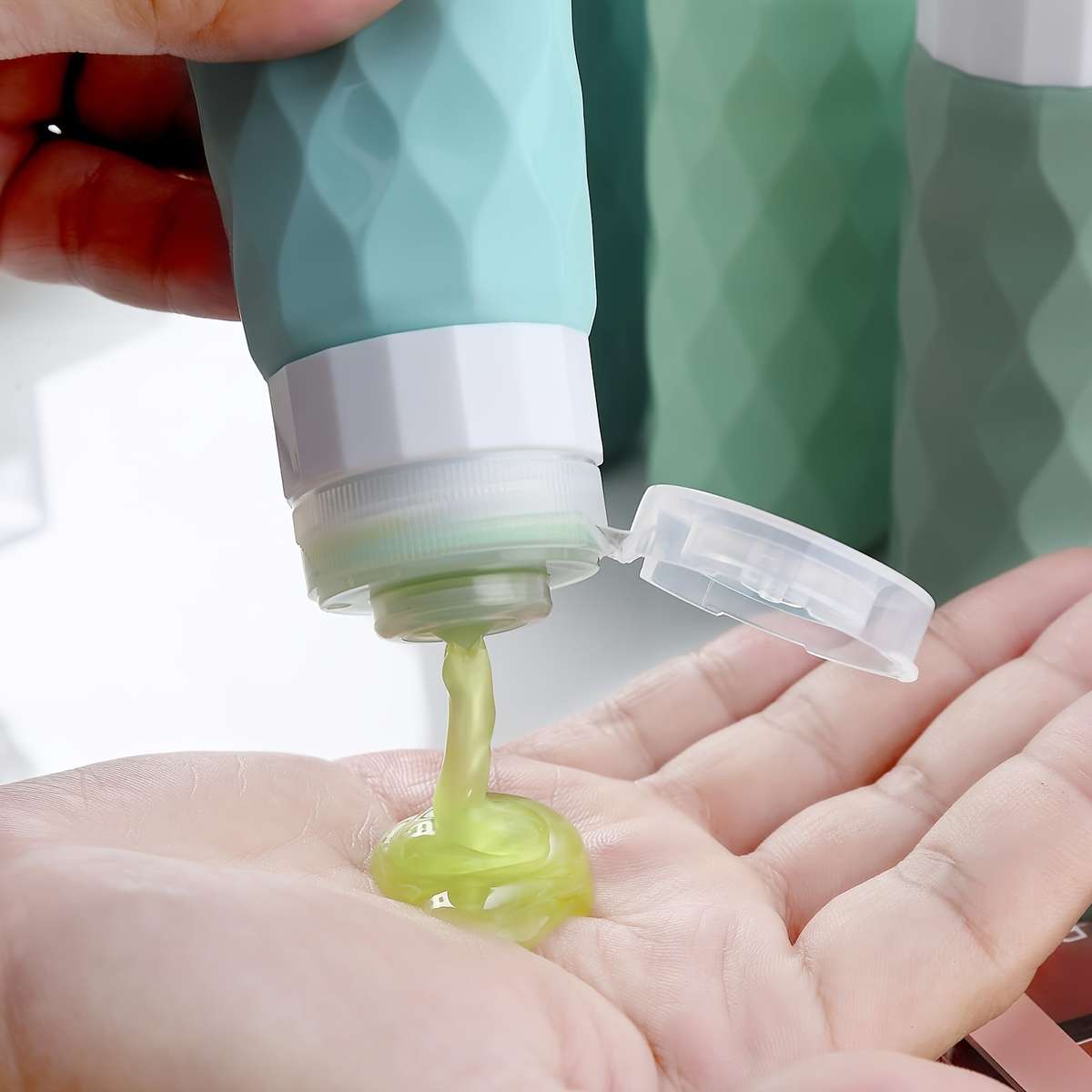 Silicone Bottle 3 oz Leakproof Squeezable