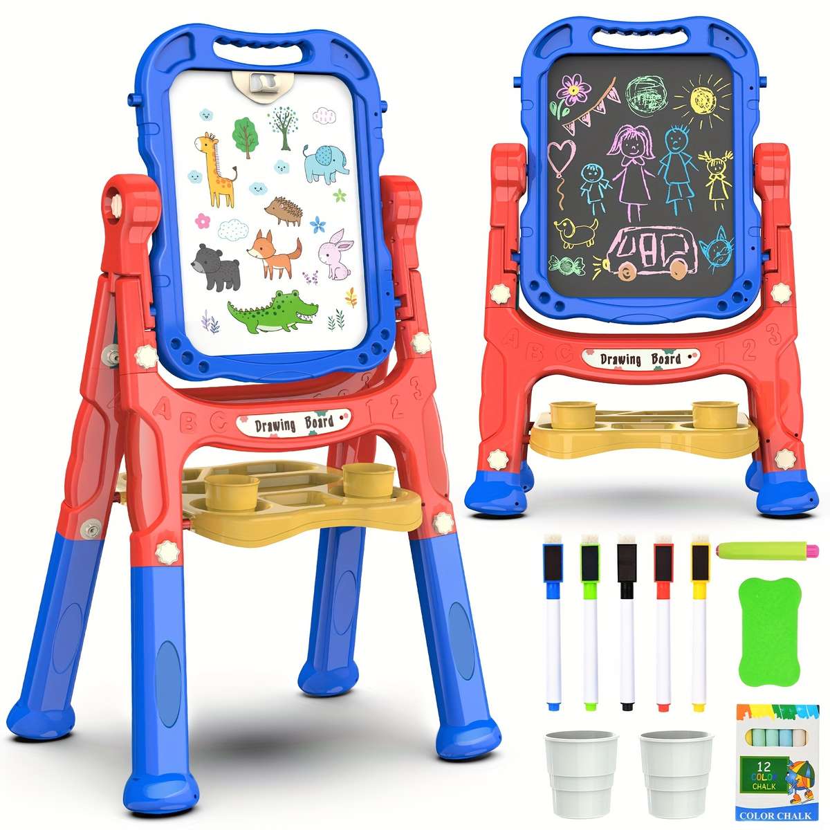 1 Bat Top Double Sided Adjustable Kids Sar Easel