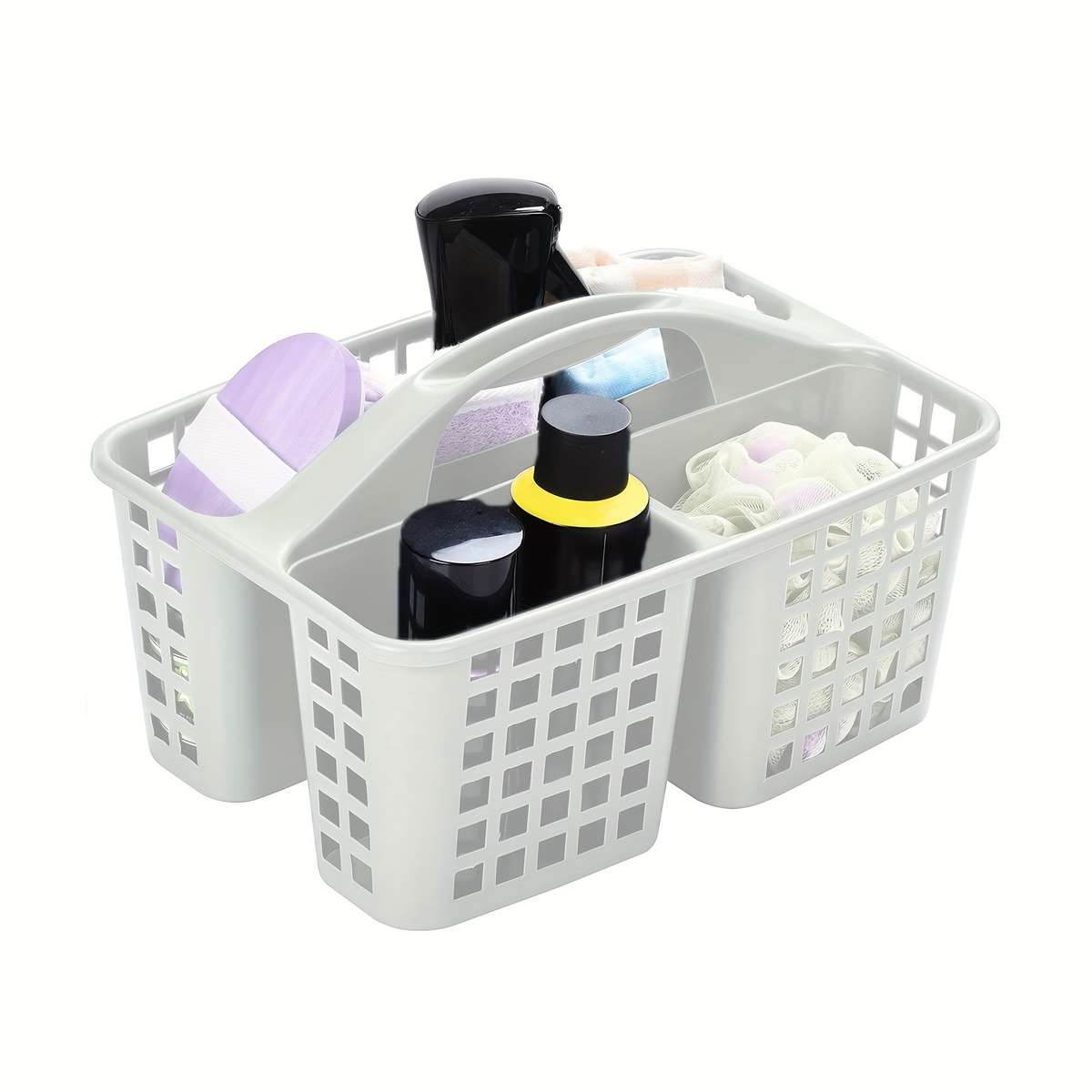 2-Piece Portable Print Basket - Durable Plastic