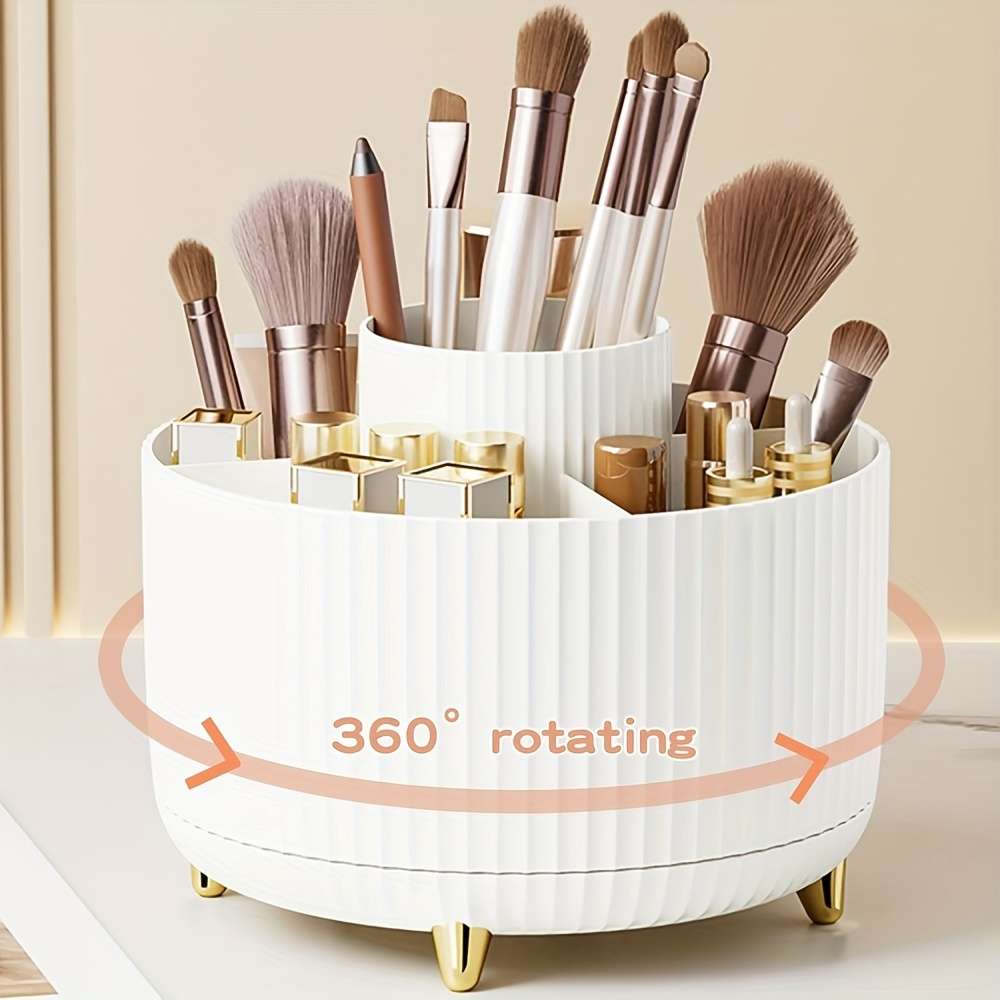 360 Rotating Desktop Organizer - 5 Slot Pen Holder