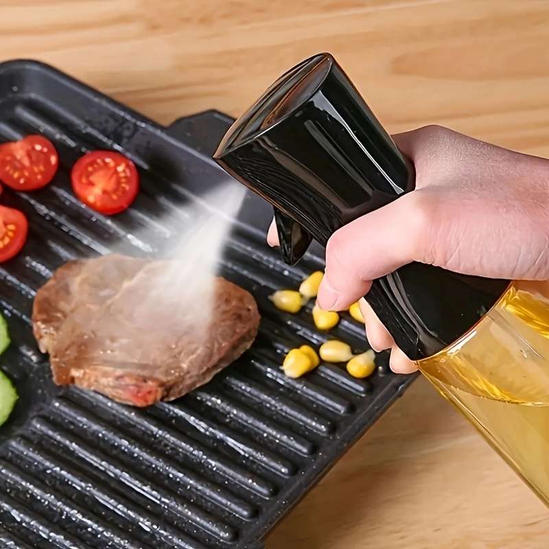 1pc, Fermented Oil Sprayer Bottle, Cooking Oil Dispenser, Air Fryer Spray Bottle, Kitchen Utensils,