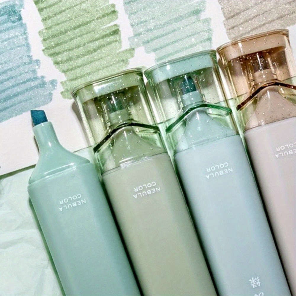 4-Pack Glitter Highlighters