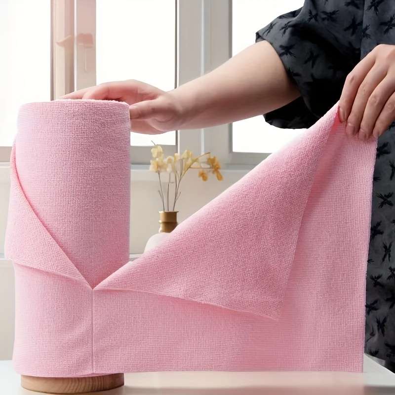 Extra Soft Microfiber Cleaning Cloths - 20/Roll