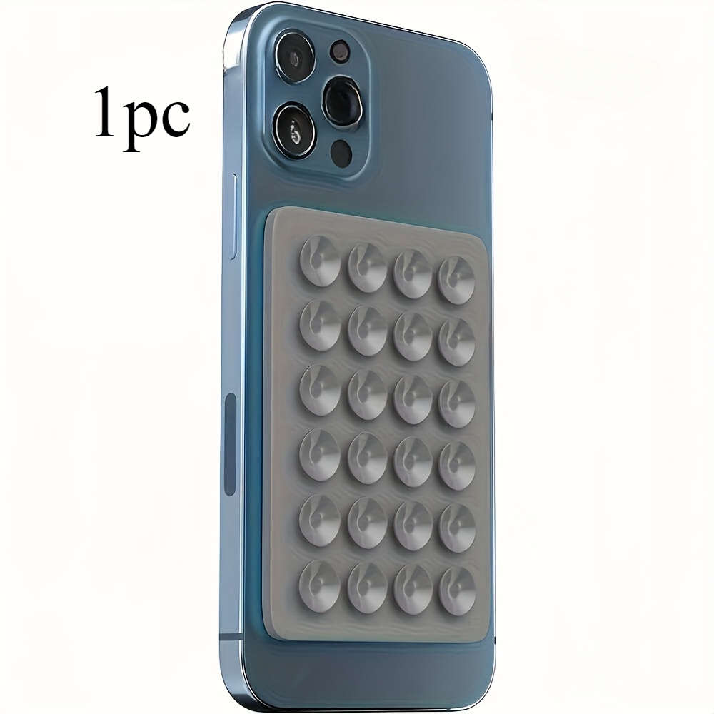1 x Premium Silicone Suction Cup Phone Holder - Strong Single-Sided Adhesive Grip For Iphone And And