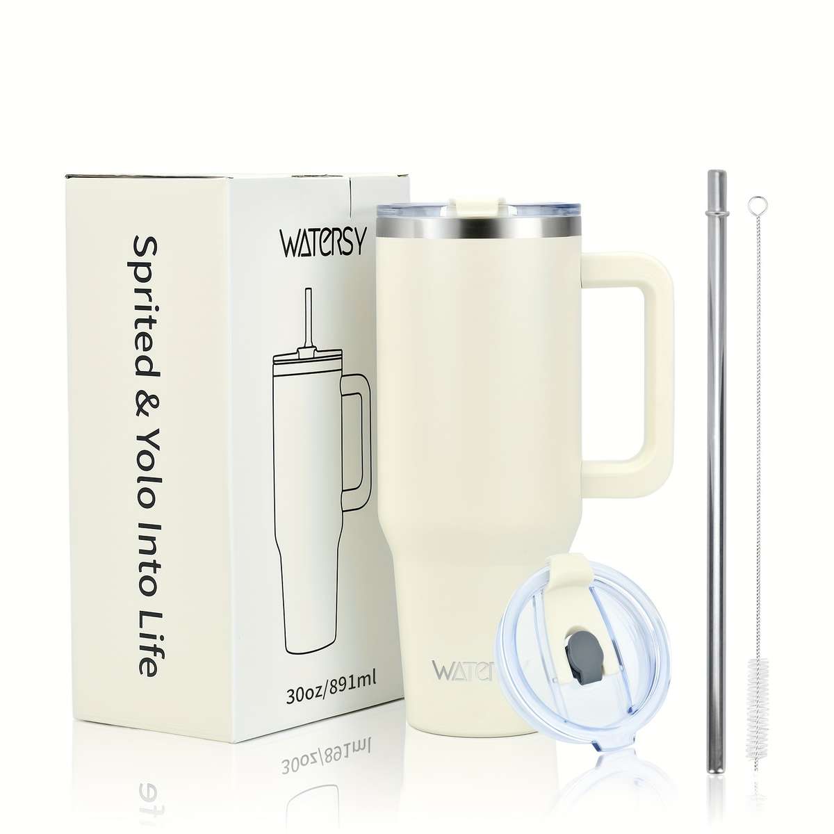 Stainless Steel Travel Mug 40 Ounces Insulated Mug