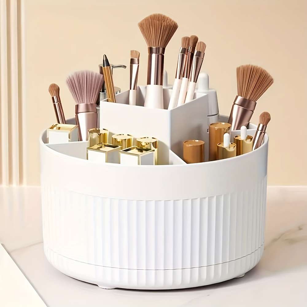 360 Rotating Desktop Organizer - 5 Slot Pen Holder