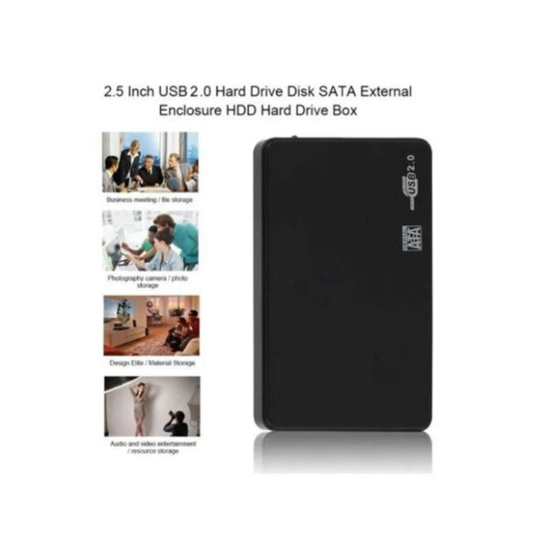 USB 2.0 External Hard Drive Enclosure 2.5 Inch