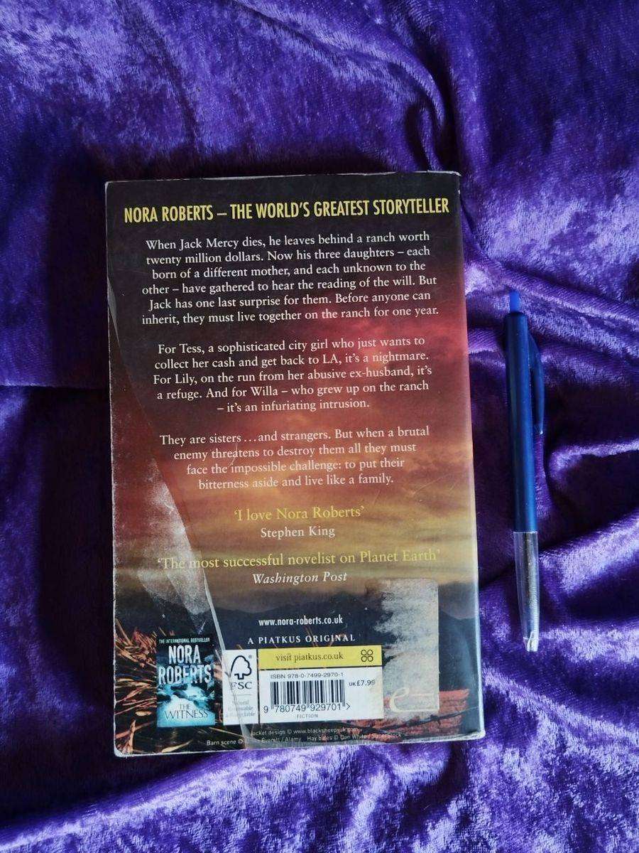 Montana Sky by Nora Roberts - Romantic Fiction Novel