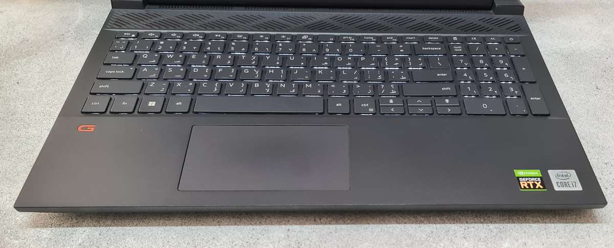 Beast Dell G15 Core i7 Rtx 3060 6GB GDDR6 Vram 16GB RAM 512GB Nvme SSD Gaming Laptop