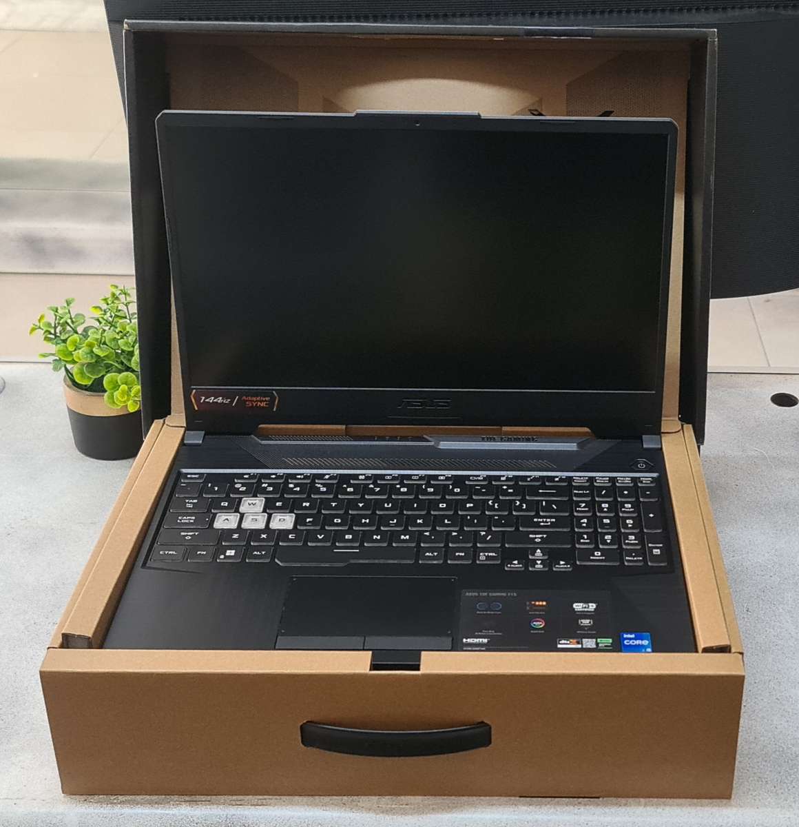 Beast Asus TUF Core i5 RTX 2050 12GB RAM 512GB Nvme SSD Gaming/Content Creation Laptop