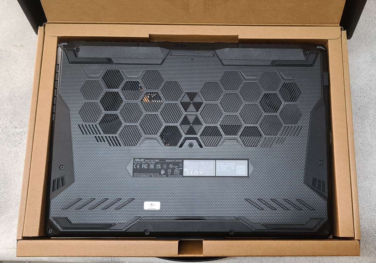 Beast Asus TUF Core i5 RTX 2050 12GB RAM 512GB Nvme SSD Gaming/Content Creation Laptop