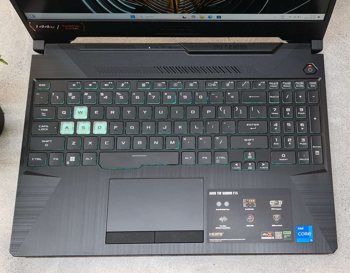 Beast Asus TUF Core i5 RTX 2050 12GB RAM 512GB Nvme SSD Gaming/Content Creation Laptop