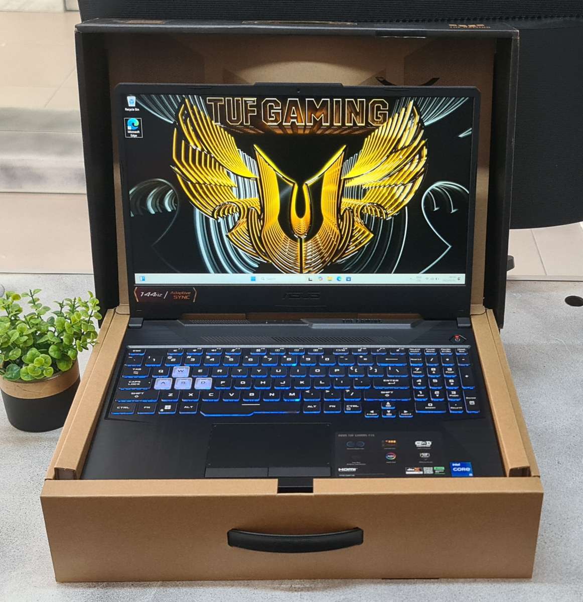 Beast Asus TUF Core i5 RTX 2050 12GB RAM 512GB Nvme SSD Gaming/Content Creation Laptop