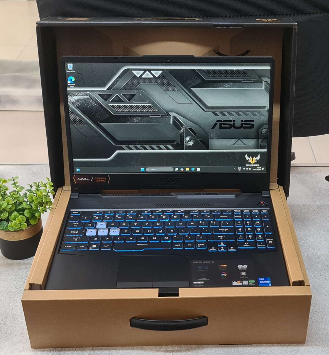 Beast Asus TUF Core i5 RTX 2050 12GB RAM 512GB Nvme SSD Gaming/Content Creation Laptop