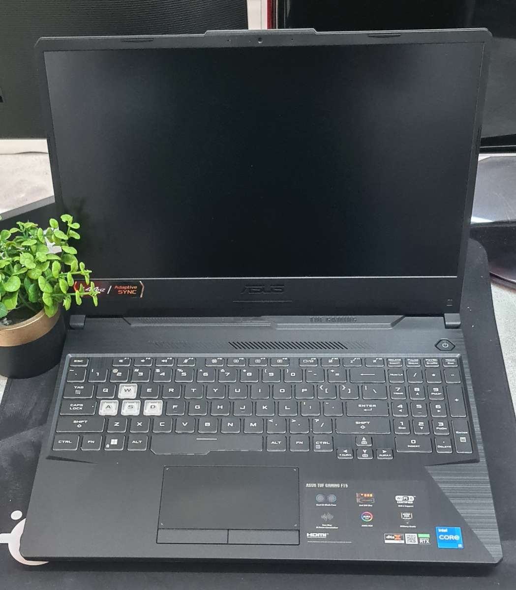 Asus Tuf F15 RTX 3050 Core i5 11400H 16GB DDR4 3200MT/s RAM 512GB Nvme Gaming Laptop