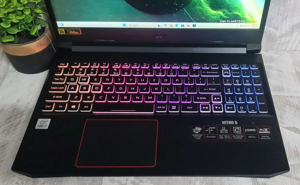 Acer Nitro 5 RTX 3060 6GB GDDR6 Core i7 10750H 32GB DDR4 RAM 2TB Storage Gaming Laptop