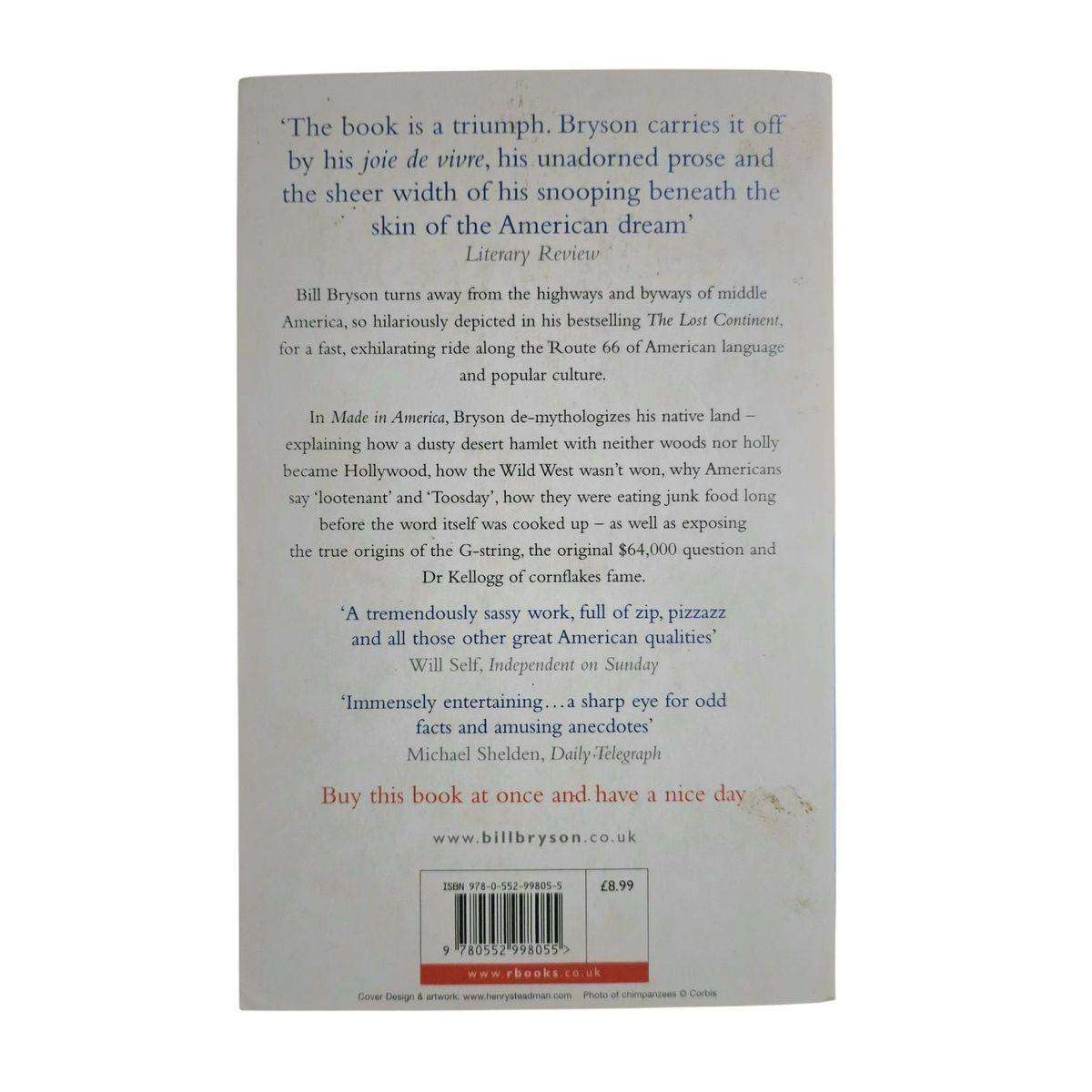Made in America - Bill Bryson