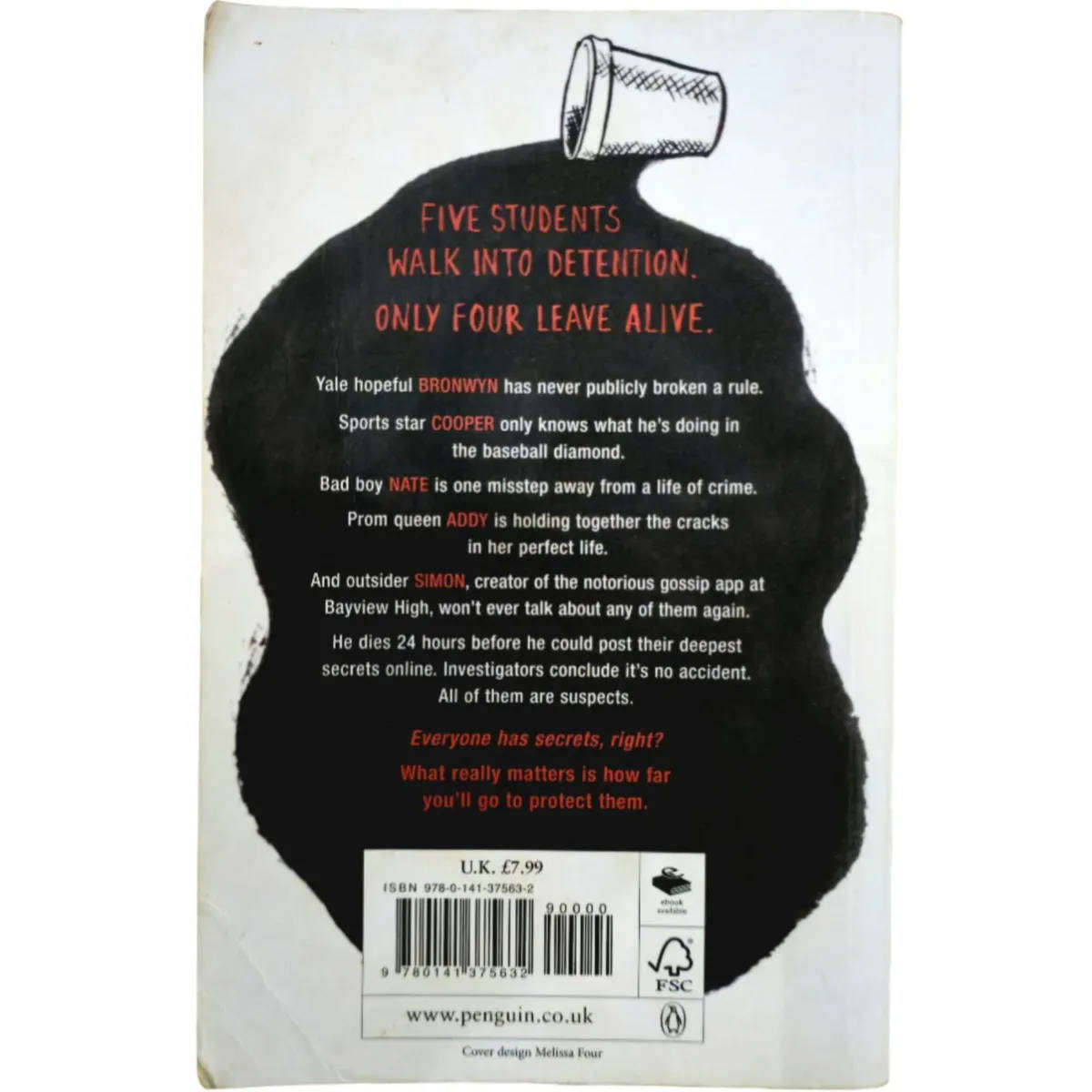 One of Us us Lying - Karen M. McManus