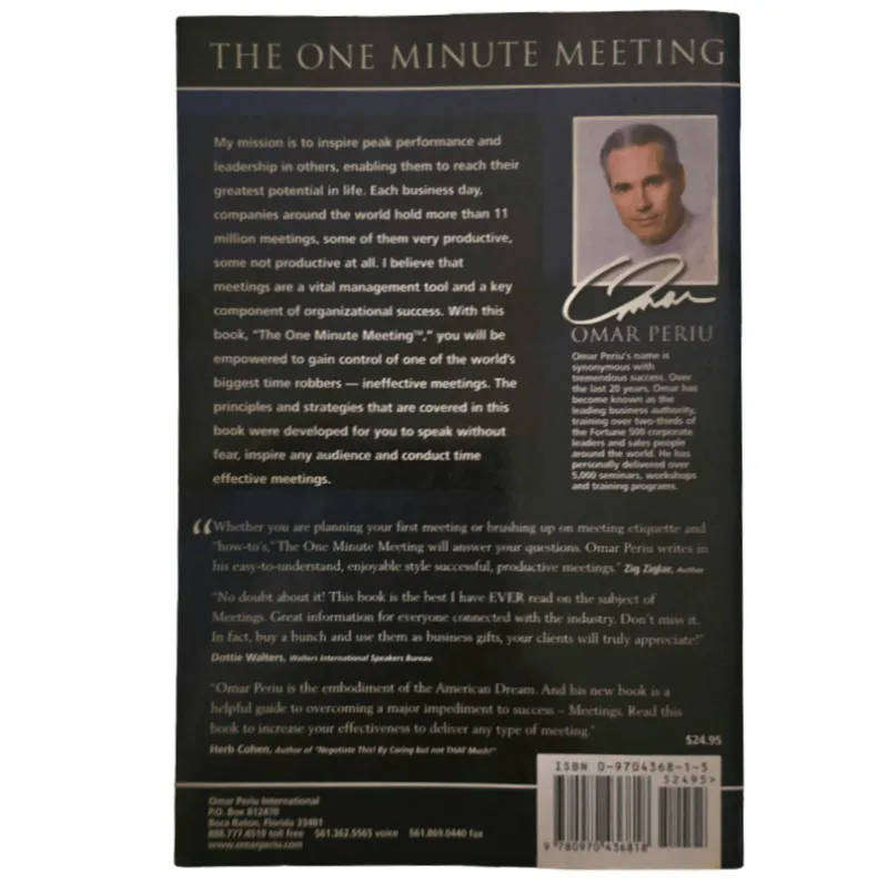 The One Minute Meeting - Omar Periu