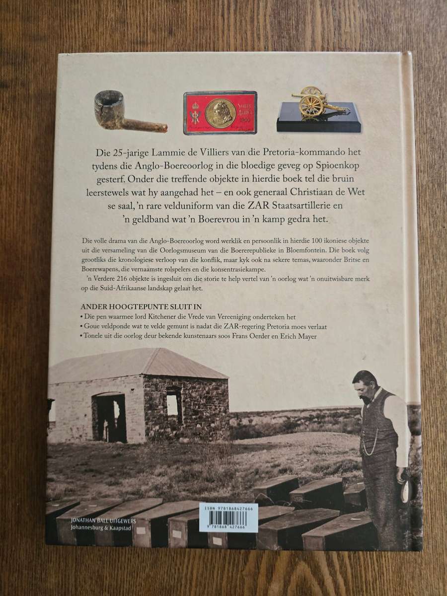 Die Anglo-Boereoorlog in 100 Objekte  Oorlogsmuseum van die boererepublieke, Verskeie, 2017