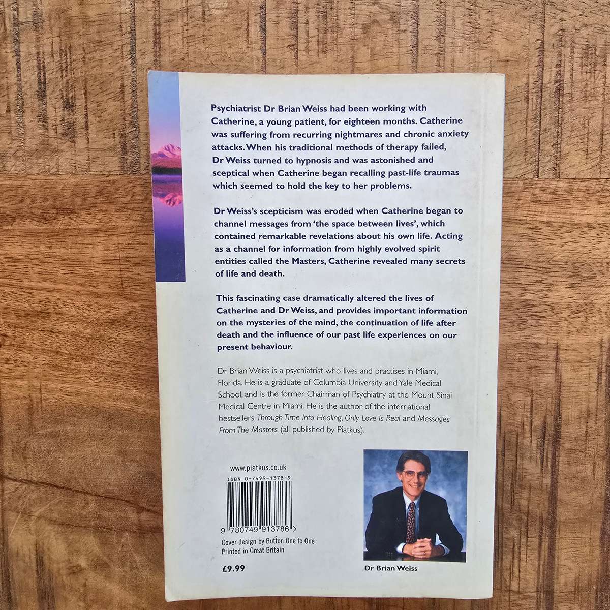 MANY LIVES, MANY MASTERS - DR BRIAN WEISS