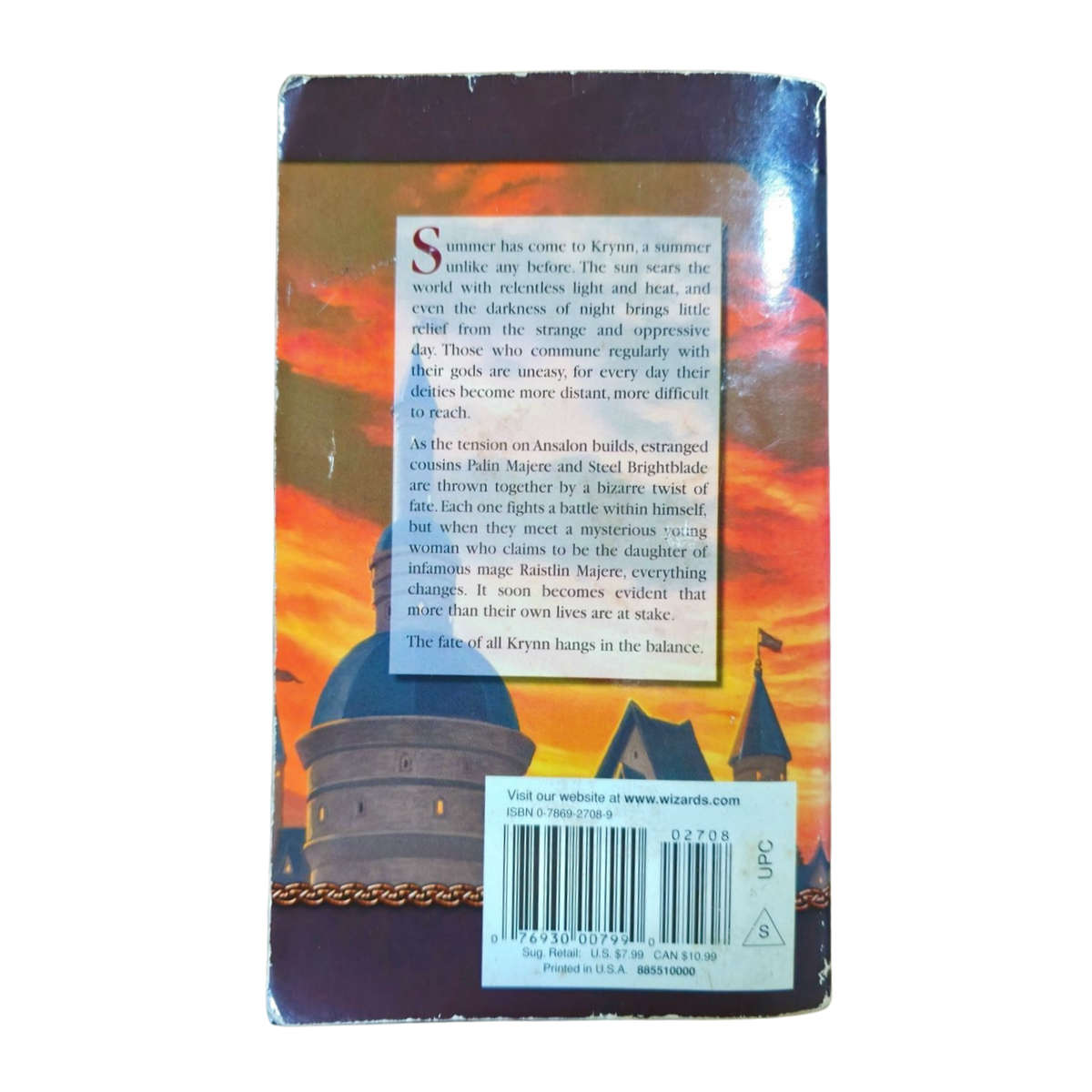 Dragons of Summer Flame - Margaret Weis and Tracy Hickman (Dragonlance)