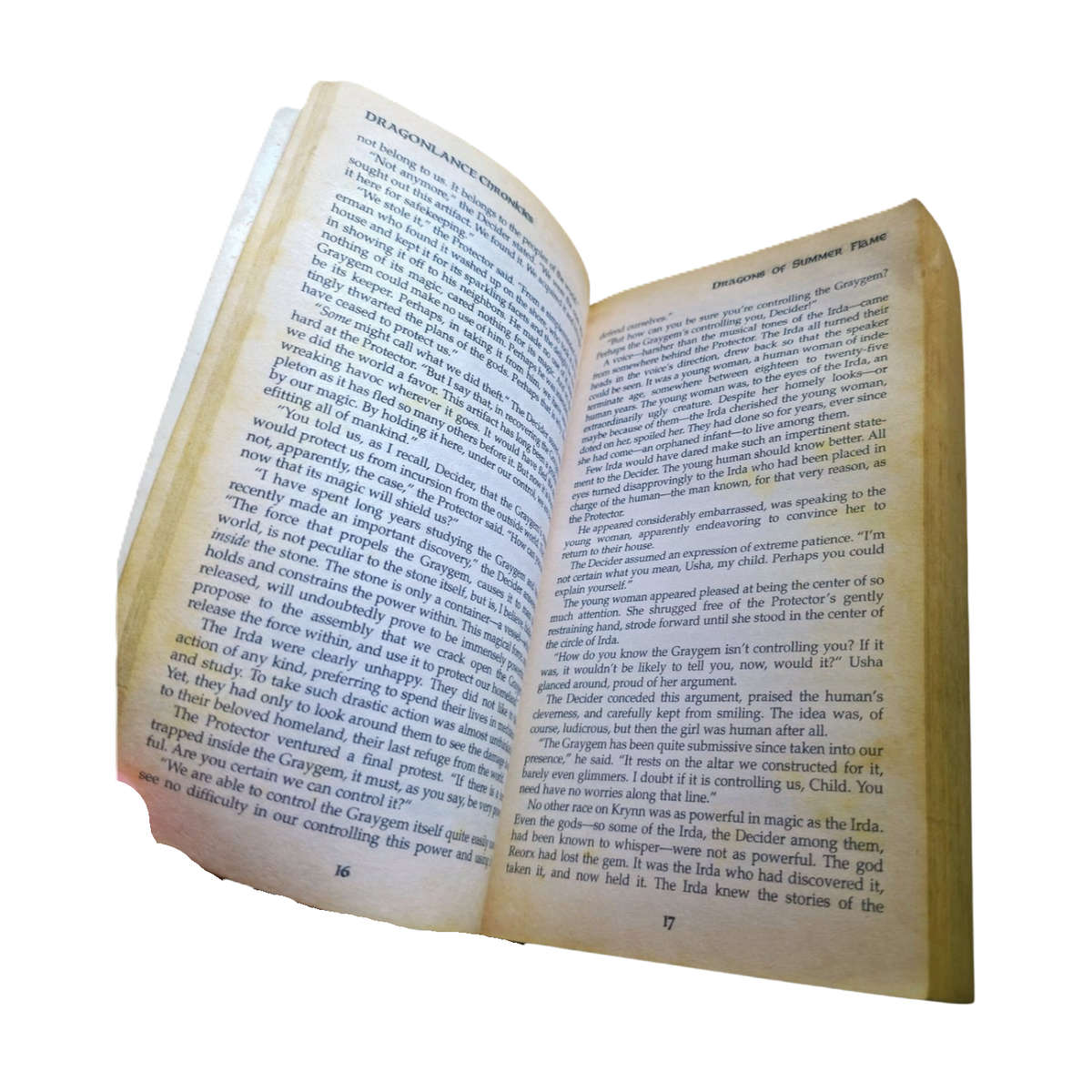 Dragons of Summer Flame - Margaret Weis and Tracy Hickman (Dragonlance)