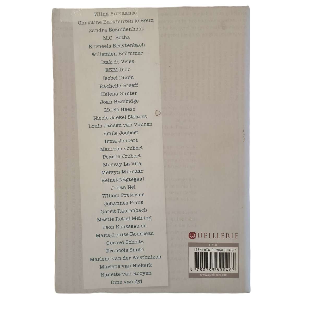 Kos Blik  Nicole Jaekel Strauss, 2013  Afrikaans