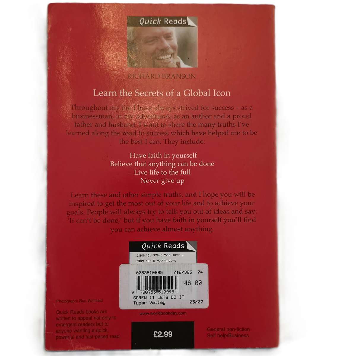 Screw it, Let's do it - Richard Branson