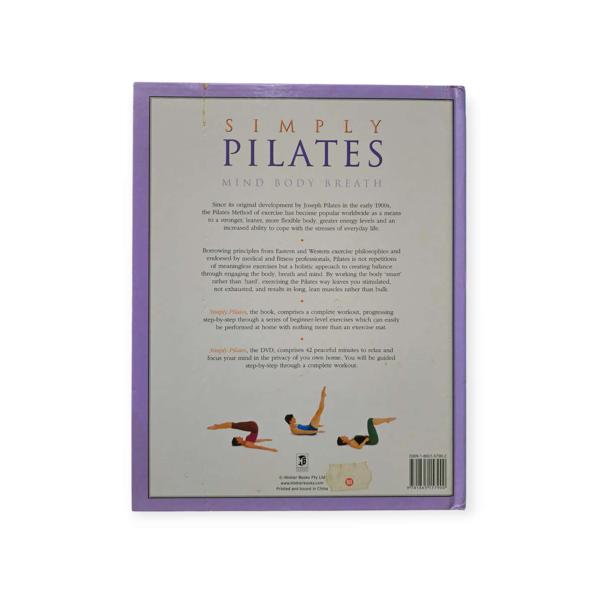 Simply Pilates - Jennifer Pohlman  Book & DVD