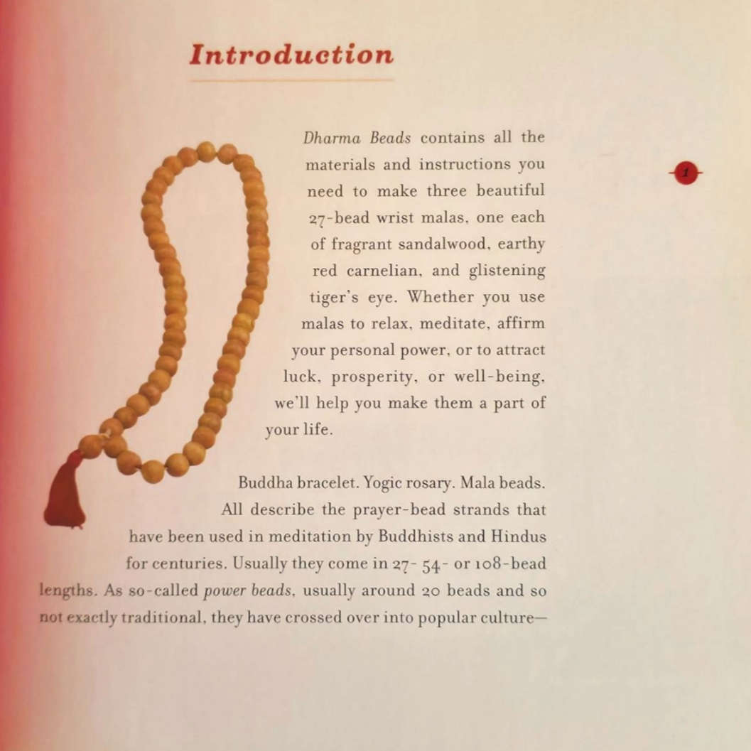 Dharma Beads: Making and Using your own Buddhist Malas