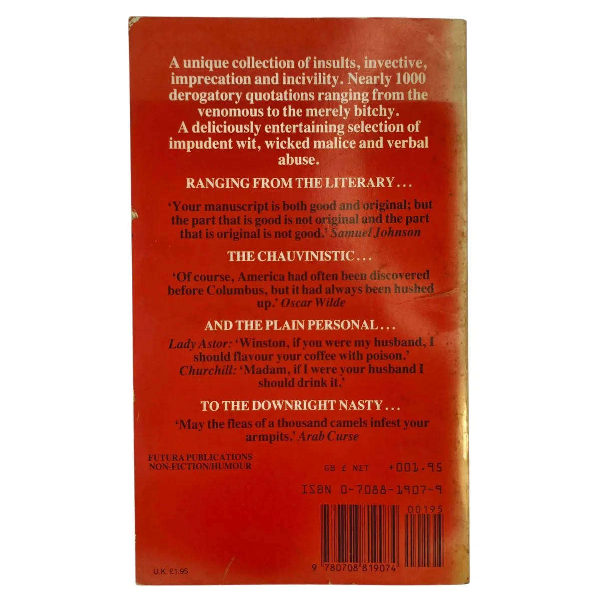 The Book of Insults - Nancy McPhee