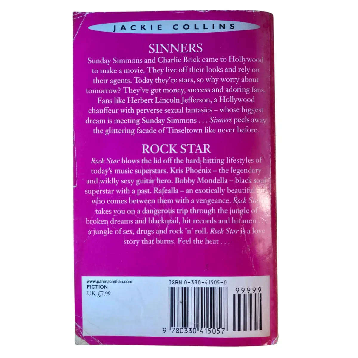 Jackie Collins Omnibus: Sinners and Rock Star