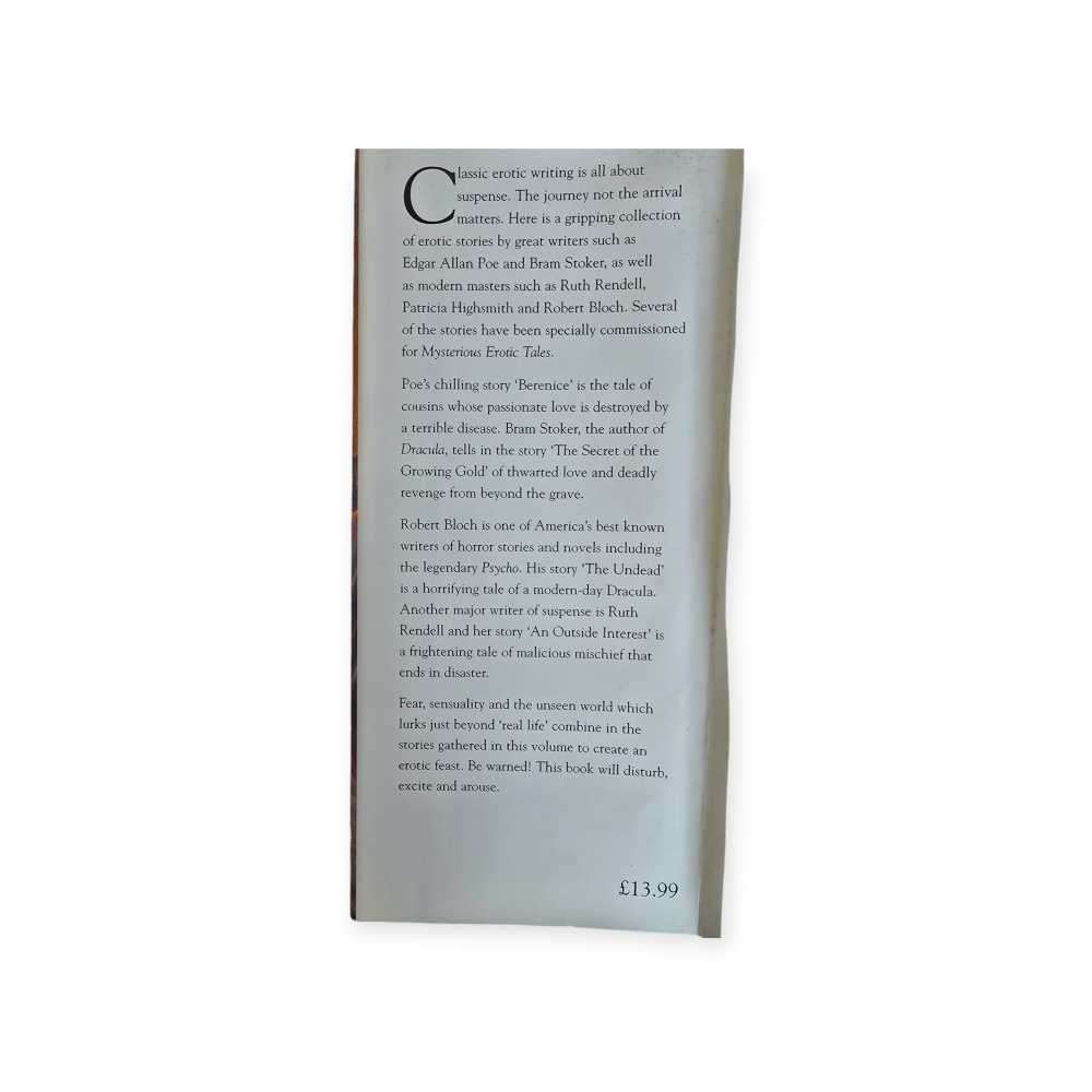 Mysterious Erotic Tales - Various