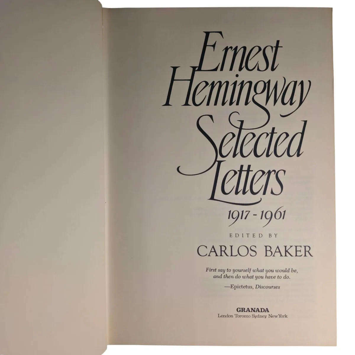 Ernest Hemingway - Selected Letters - Carlos Baker
