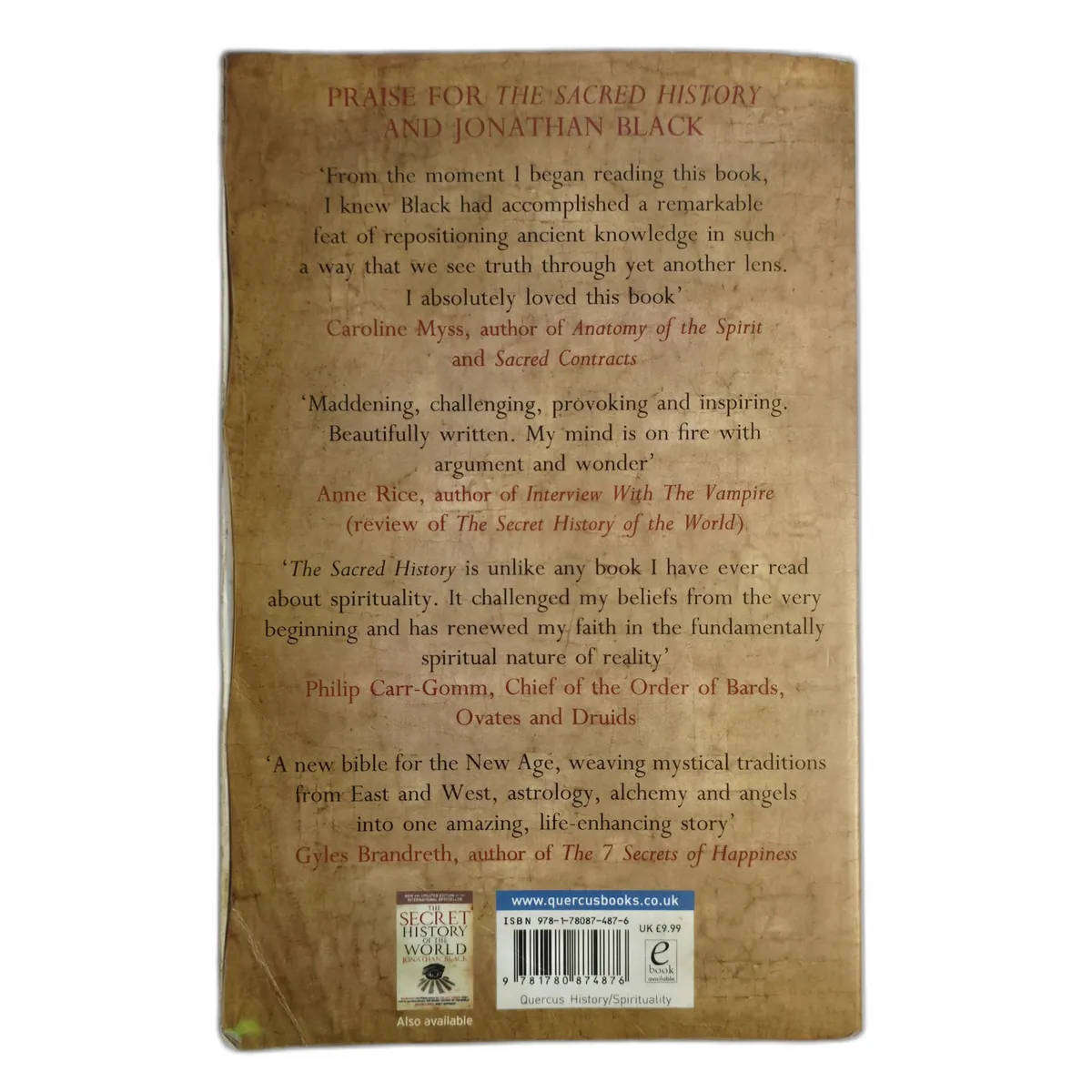 The Sacred History - Jonathan Black
