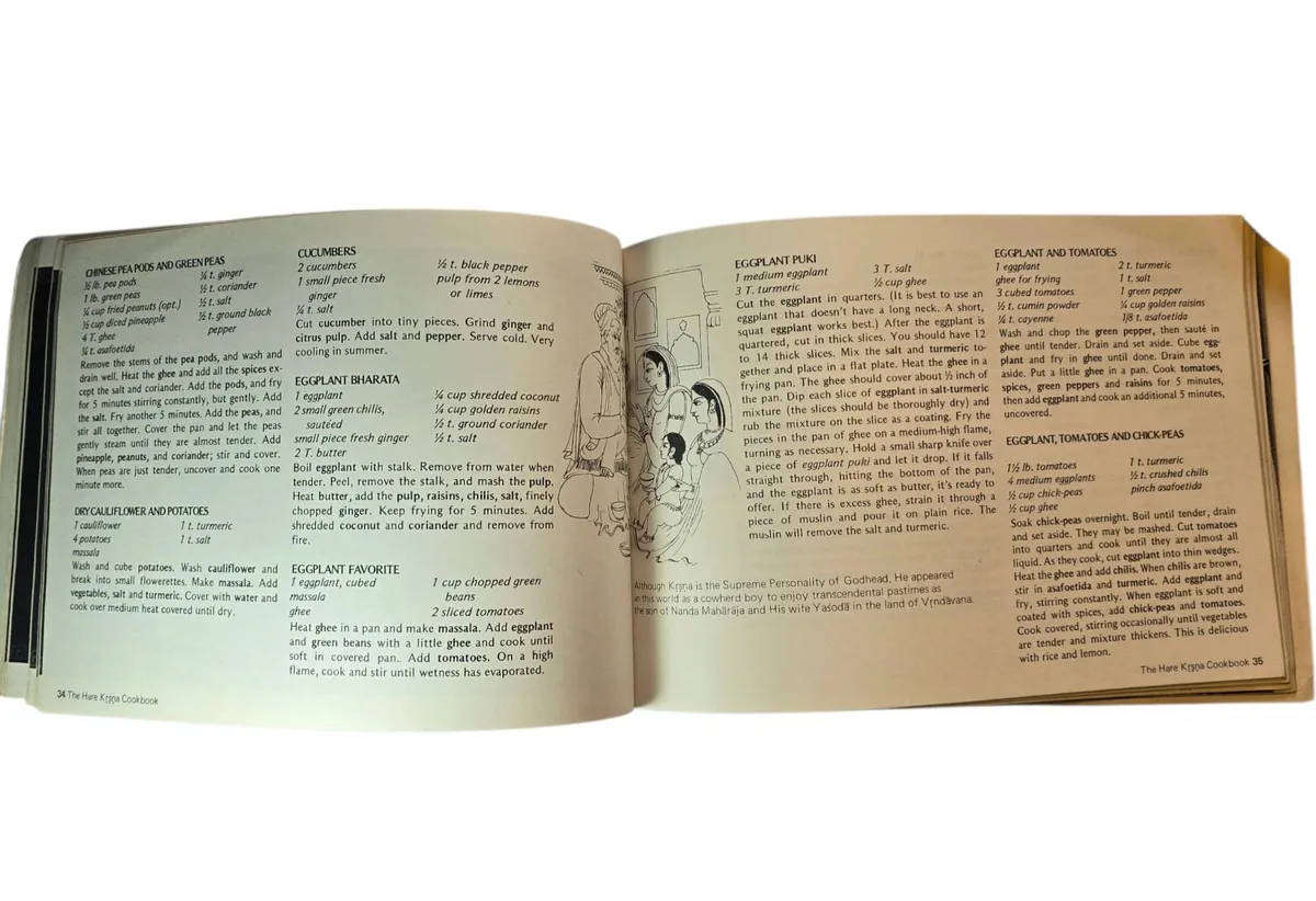 The Hare Krsna Cookbook - Ƙrsna Devī Dāsī and Śama Devī Dāsī