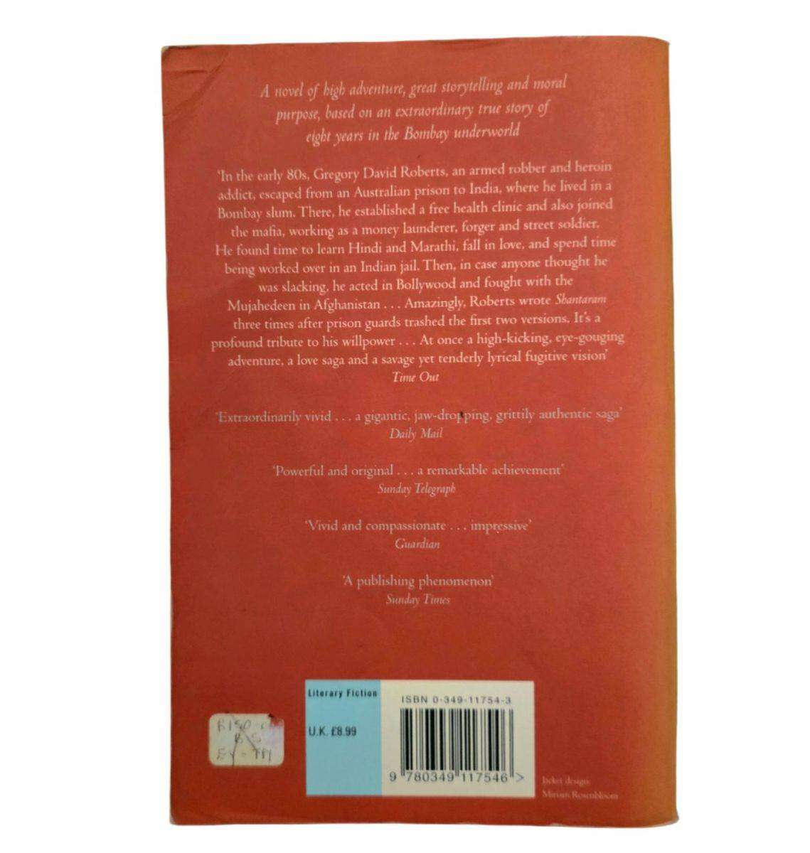 Shantaram - Gregory David Roberts