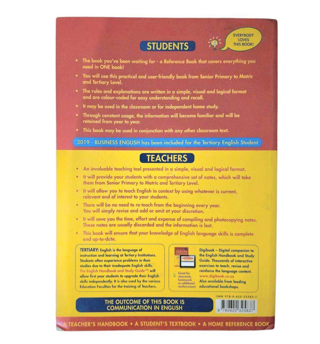 English Handbook and Study Guide - Beryl Lutrin & Marcelle Pincus
