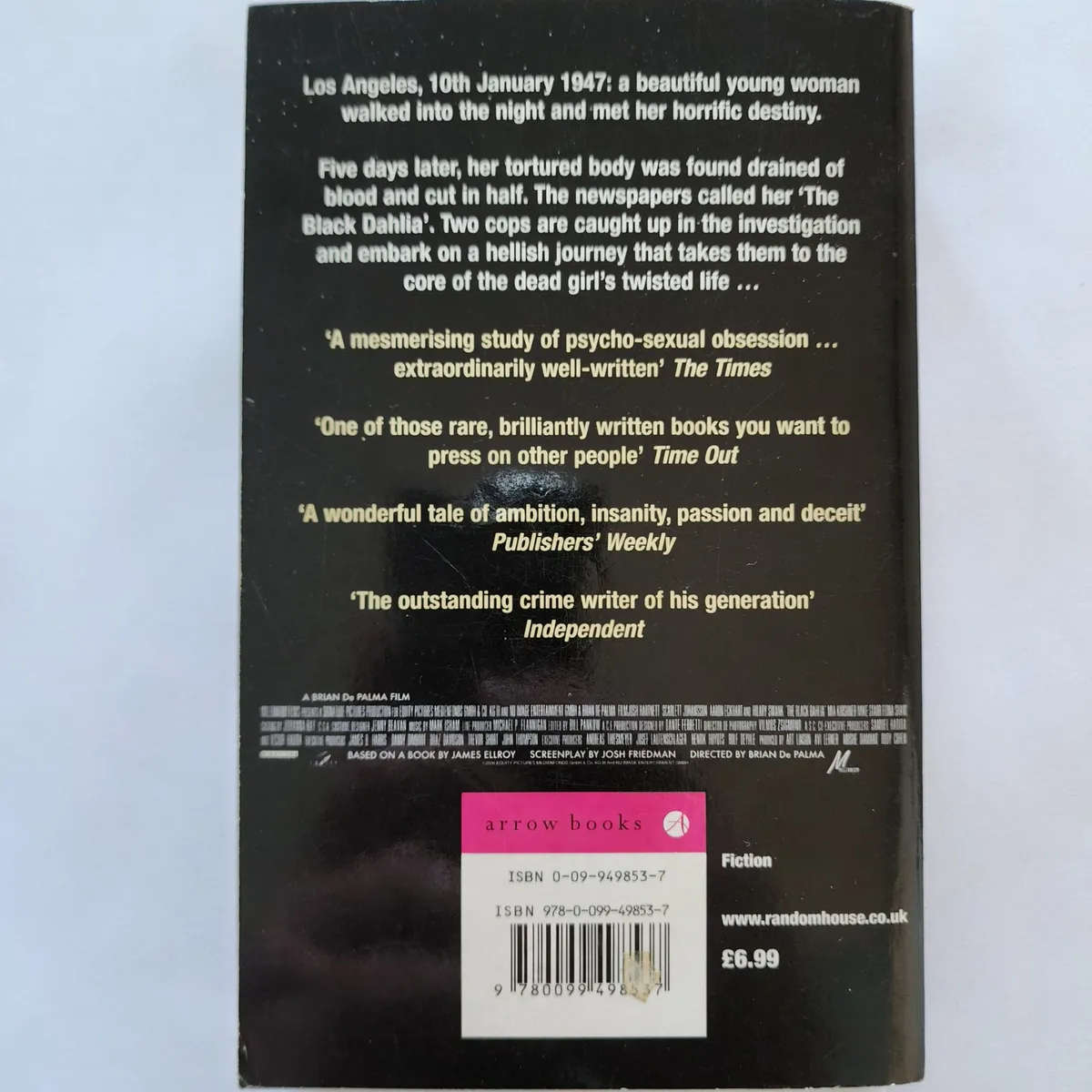 The Black Dahlia - James Ellroy