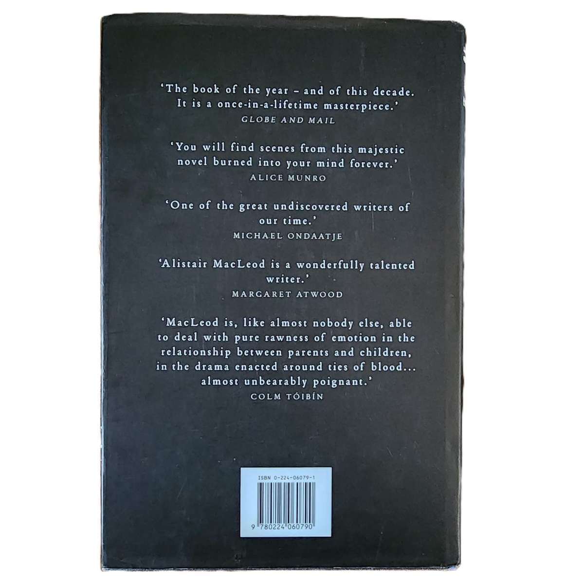 No Great Mischief - Alistair MacLeod (pristine hard cover)