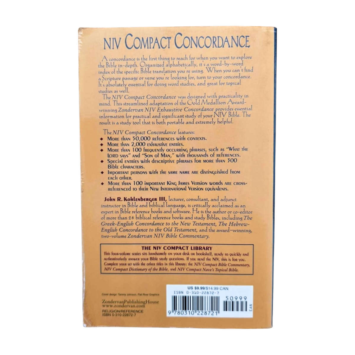 NIV Compact concordance - John R Kohlenberger