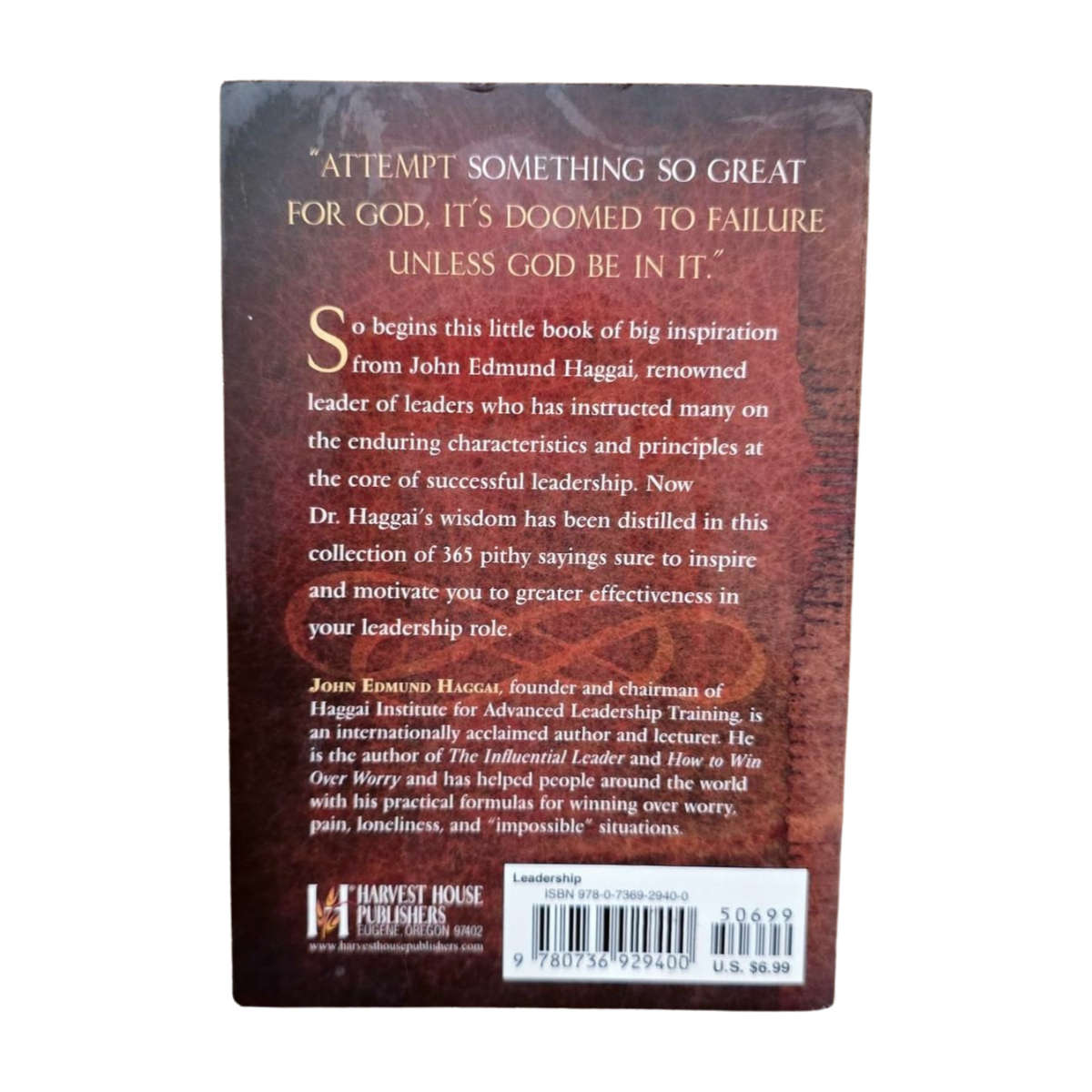 365 things every successful leader should know - John Edmund Haggai